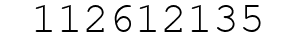 Number 112612135.
