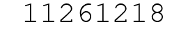 Number 11261218.