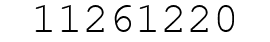 Number 11261220.