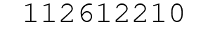 Number 112612210.