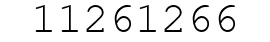 Number 11261266.