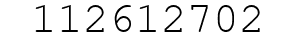 Number 112612702.