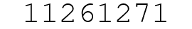 Number 11261271.