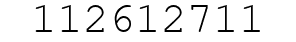 Number 112612711.