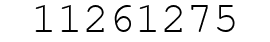 Number 11261275.