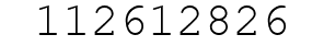 Number 112612826.