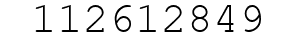 Number 112612849.