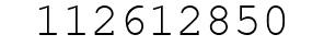 Number 112612850.