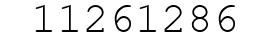 Number 11261286.