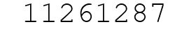 Number 11261287.