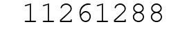 Number 11261288.