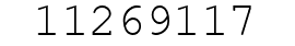 Number 11269117.