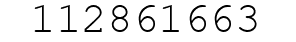 Number 112861663.