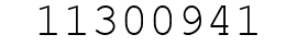 Number 11300941.