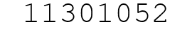 Number 11301052.
