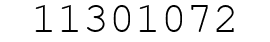 Number 11301072.