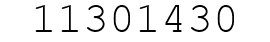 Number 11301430.