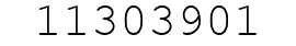 Number 11303901.