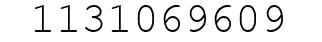 Number 1131069609.