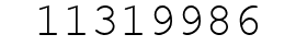 Number 11319986.
