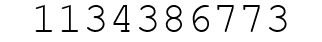 Number 1134386773.
