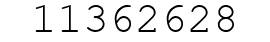 Number 11362628.