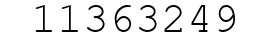 Number 11363249.