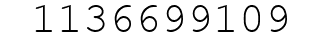 Number 1136699109.