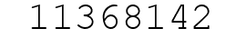 Number 11368142.