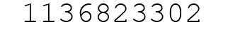 Number 1136823302.