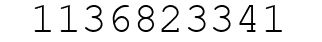Number 1136823341.