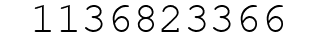 Number 1136823366.