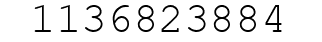 Number 1136823884.