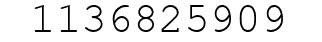 Number 1136825909.