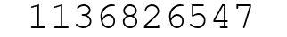 Number 1136826547.