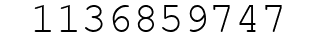 Number 1136859747.
