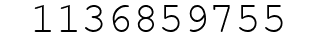 Number 1136859755.