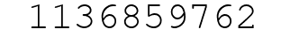Number 1136859762.