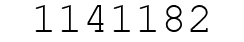 Number 1141182.