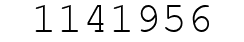 Number 1141956.