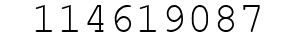 Number 114619087.