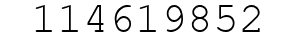 Number 114619852.