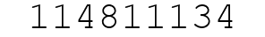 Number 114811134.