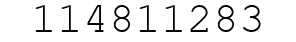 Number 114811283.