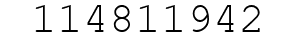 Number 114811942.