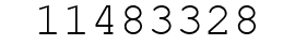 Number 11483328.