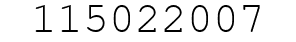 Number 115022007.