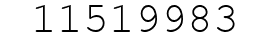 Number 11519983.