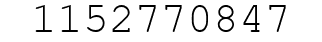 Number 1152770847.