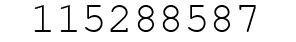 Number 115288587.